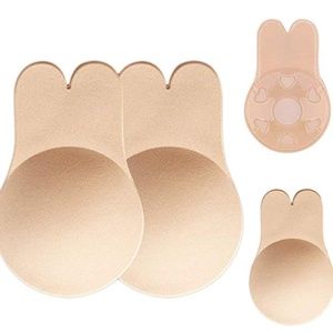 2 Pairs Women's Invisible Adhesive Strapless Bra C